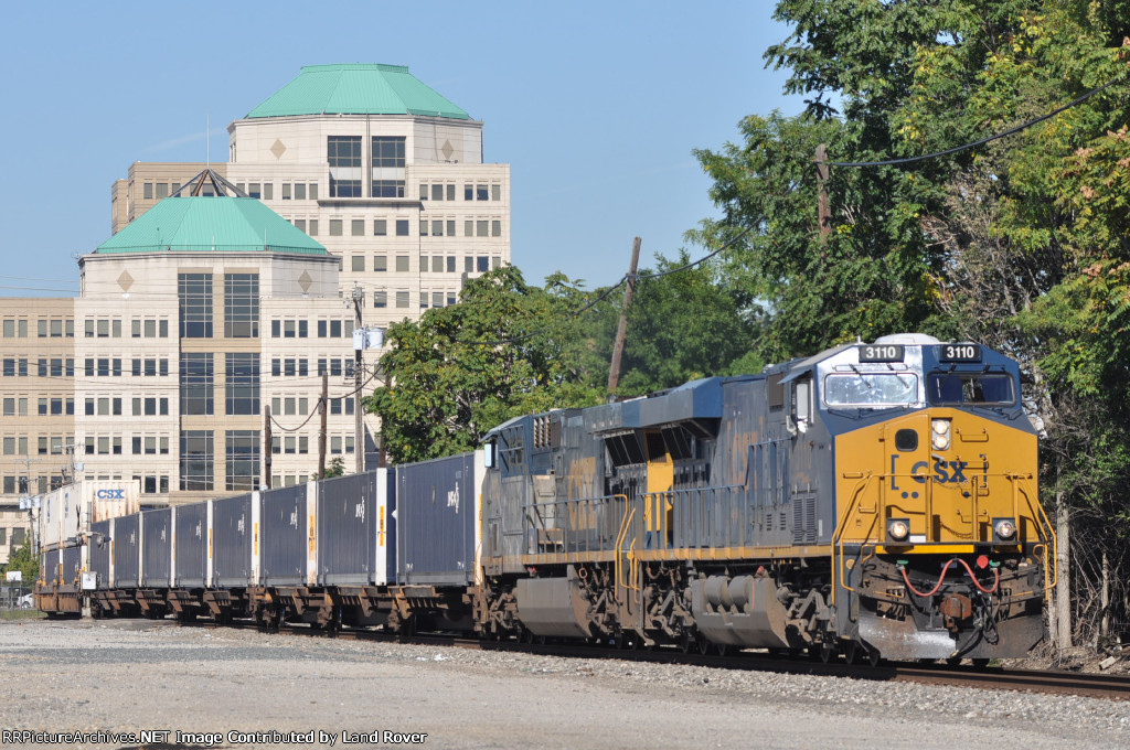 CSXT 3110 On CSX X101 Eastbound